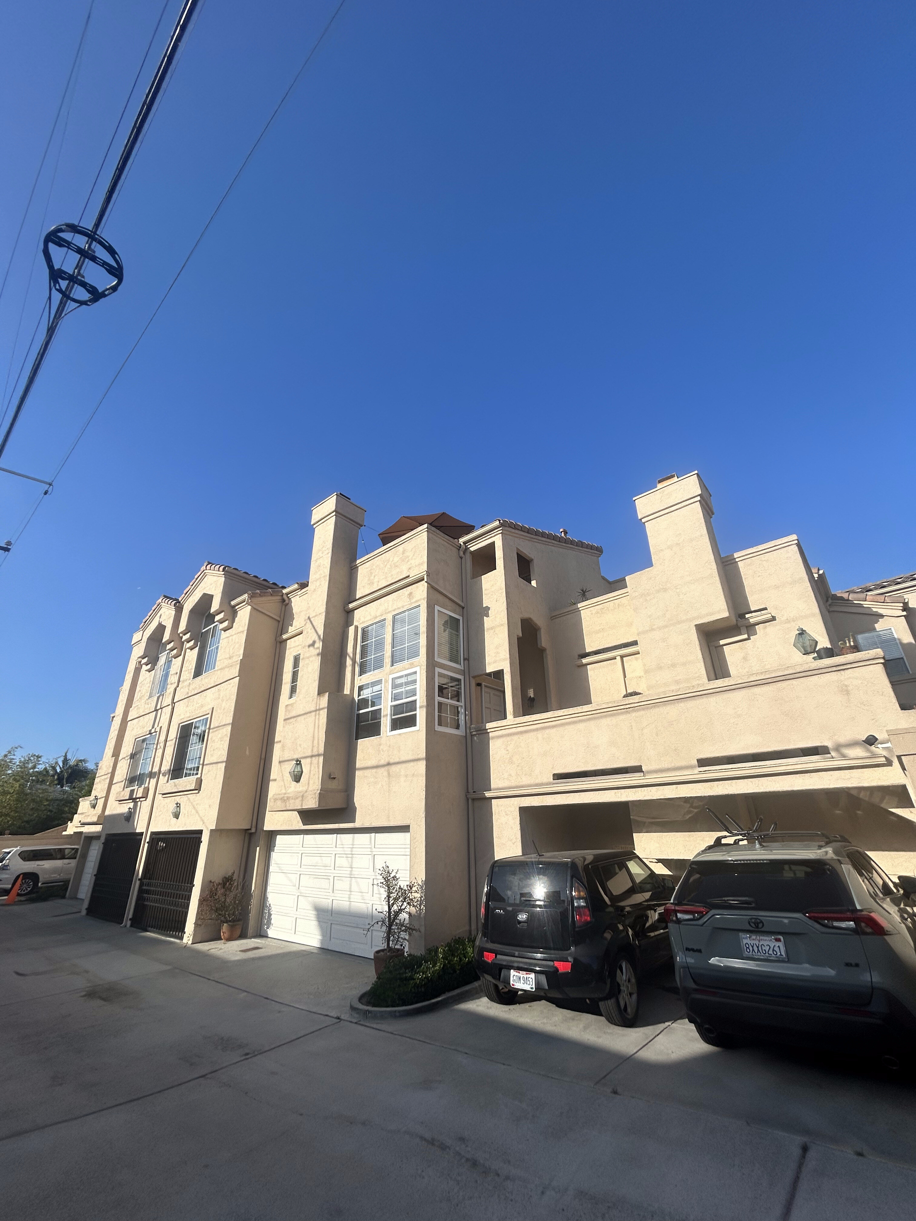 Completed exterior at a San Diego property